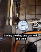 gas line test, gas leak, gas pipe repair, diagnostics, plumbpros