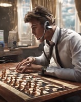 black and silver electronic device