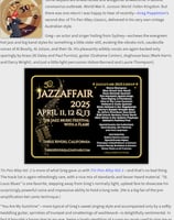 Sydney 1920s - 30s jazz singer Syncopated Times Greg Poppleton
