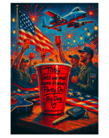 patriotic red solo cup toby american flag