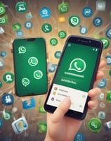 A large orange robot in a building with lots of tools