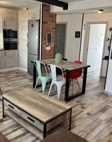 Apartamento turistico Nerja cocina, comedor del apartamento
