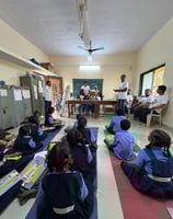 DONORIAM donation to school students