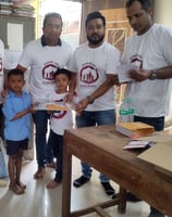 DONORIAM donation to school students