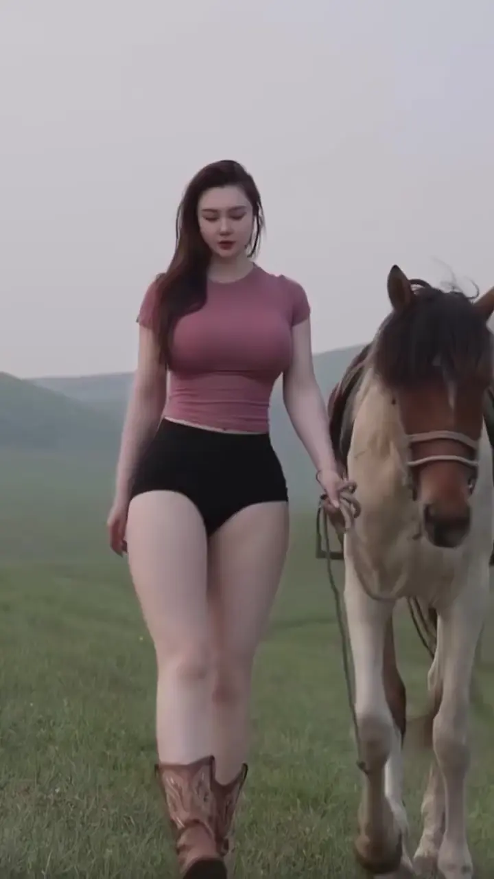FEMME A CHEVAL