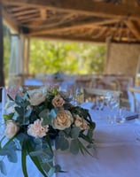 centre de table fleuri mariage
