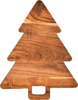 Christmas Tree Shaped Wood Cutting Board for kitchen