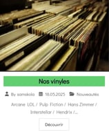 nos vinyles cinepedia