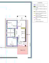 Croqui de um laudo técnico de engenharia sobre manifestações patológicas em edificações