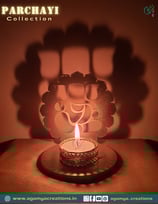 Ganesha Shadow Diya