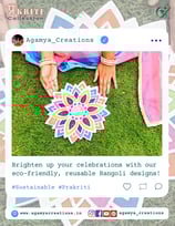 reusable rangoli