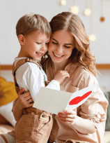 mamma con bambino