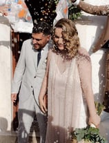 Bohemian Wedding in Ios Greece