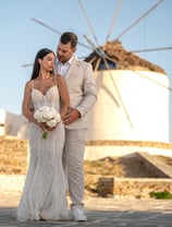 Elegant Wedding in Ios Greece
