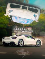 Car Ferrari 488 spider design