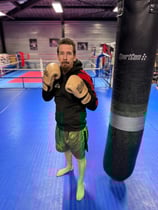 Olivier, coach de boxe au sein du club