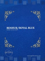 Contoh kain kanvas polyester SIGNIFO warna Benhur.
