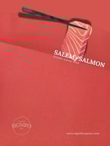 Contoh kain kanvas polyester SIGNIFO warna Salem.