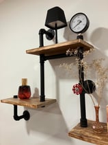 Étagère style industriel