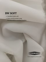 Contoh kain kanvas SIGNIFO edisi spesial Broken White Soft dengan sentuhan yang lembut