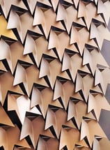  LEAF SEQUIN WALLMOUNT