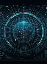 a futuristic futuristic interface of a futuristic interface