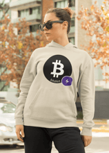 Hoodie Bitshirt Silicone Bitcoin "Nemesis Black".