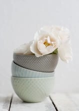 Cream colour bowls