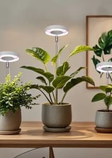 Grow Lights for Indoor Plants Full Spectrum, 80 LEDs Plant Light for Indoor Plants, Height Adjustabl