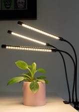 GooingTop LED Grow Light,6000K Full Spectrum Clip Plant Growing Lamp with White Red LEDs for Indoor 