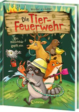 Buchcover Die Tier-Feuerwehr Ein Waschbär greift ein