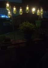 malla y plantas