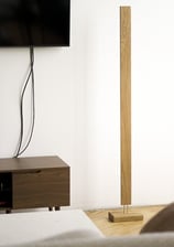 piantana custom terra cavo personalizzabile alimentatore integrato