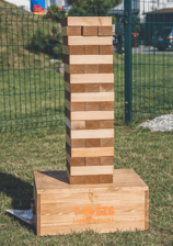 XXL Jenga žaidimų nuoma
