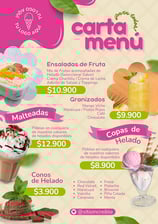AvantiRed fabrica cartas menu personalizadas