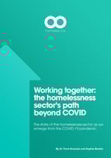 Working together: the homelessness sector's path beyond COVID