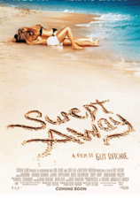 Poster for the film, Swept Away.