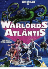 Poster for the film, Warlords of Atlantis.