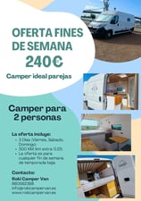 oferta fin de semana camper