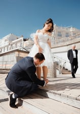 High-end french wedding photographer, located in west coast of france