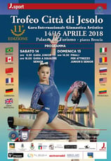 Locandina Trofeo Città di Jesolo 2018