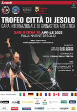 Locandina Trofeo Città di Jesolo 2022