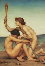Evelyn De Morgan, Phosphorus and Hesperus (1882)