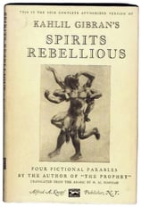 Spirits Rebellious by Khalil Gibran - Merken Magazine Banned Books