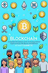 book cover for blockchain book by Matt Barnette