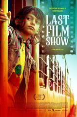 Poster for Pan Nalin's 'Last Film Show' screening hosted by Auckland International Film Club