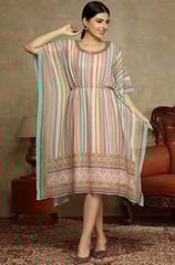 Loose, breezy, and ultra-comfortable, kaftan kurtas are perfect for summers or relaxed festive setti