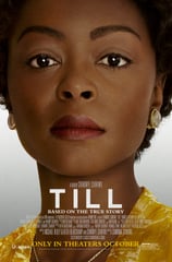 Poster for Chinonye Chukwu's 'Till' screening hosted by Auckland International Film Club.