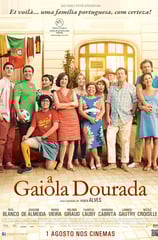 Poster for Ruben Alves's 'A Gaiola Dourada' screening hosted by Auckland International Film Club