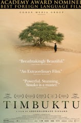 Poster for Abderrahmane Sissako's 'Timbuktu' screening hosted by Auckland International Film Club